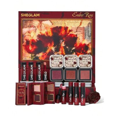 giftset ember rose collection for Women 12 pcs Sheglam