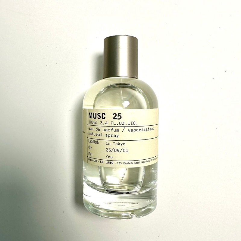 Le Labo orders Musc 25 (Los Angeles) EDP