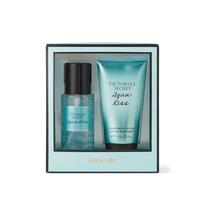 giftset Aqua kiss for Women 2 pcs mini Victoria Secret