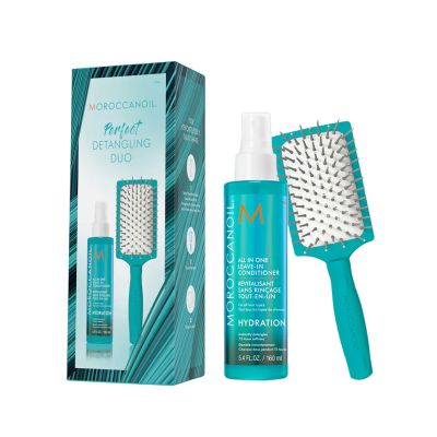 giftset perfect detangling duo for women 2 pcs Moroccan oil