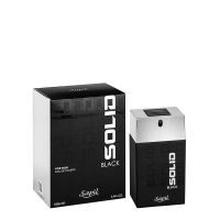 Solid Black Eau de Toilette for Men Sapil