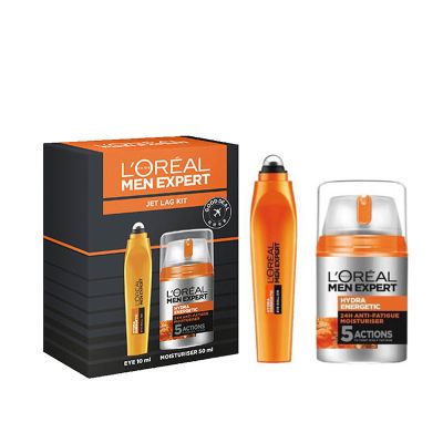 giftset men expert jet lag kit for men 2 pcs Loreal