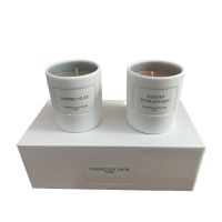giftset scented candle 2 pcs Dior