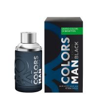 Colors Man Black Eau de Toilette for Men Benetton