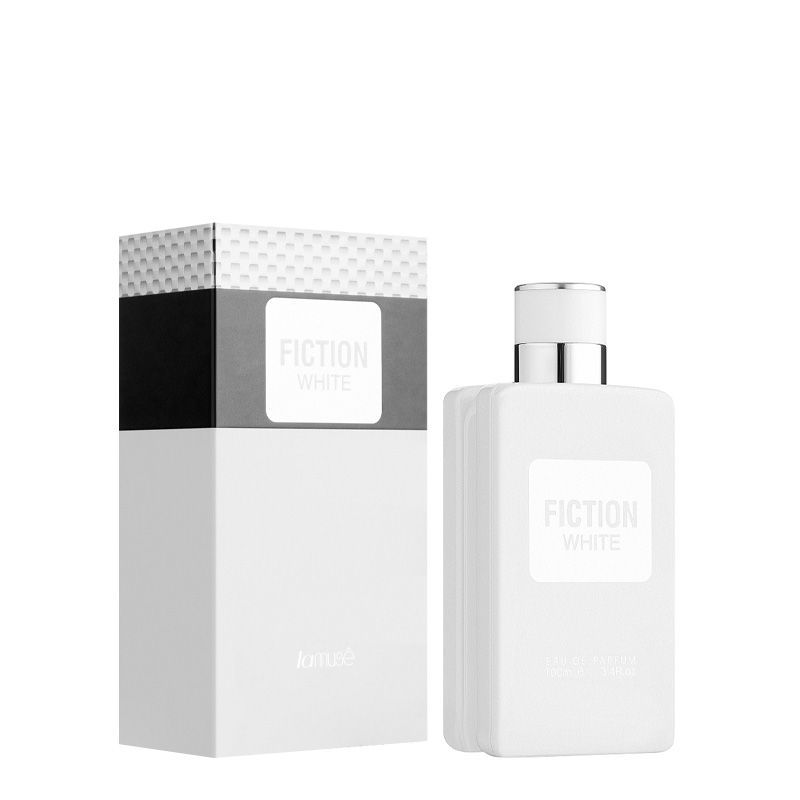 Fiction White Eau de Parfum for Men Lamuse perfume fragrance Riah