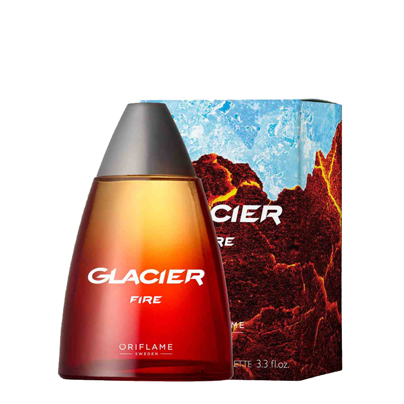 Glacier Fire Eau de Toilette for Men Oriflame perfume fragrance