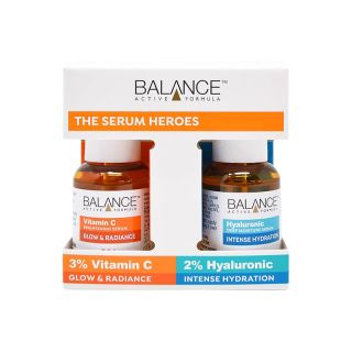 giftset The Serum Heroes Women and Men 2 pcs balance