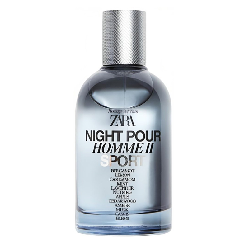 Night Pour Homme II Sport Eau de Parfum Men Zara perfume fragrance Riah