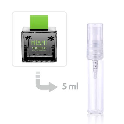 Miami Seduction In Black Eau de Toilette for Men Antonio banderas