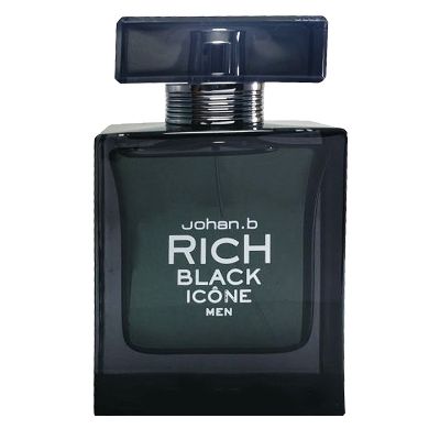 Rich Black Icone Eau de Toilette Men Geparlys