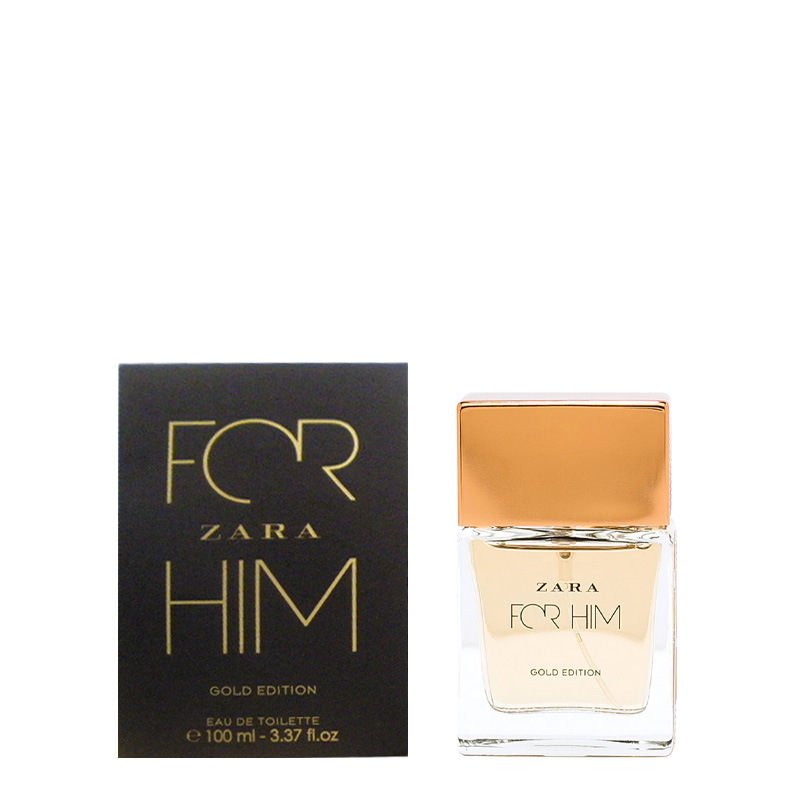 Eau De Toilette Zara Gold Mens Perfume Zara ZARA MAN GOLD EDT 80