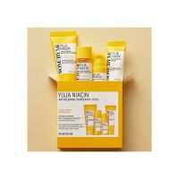 giftset Yuja Niacin Anti Blemish Starter Kit Women and Men 4 pcs some by mi