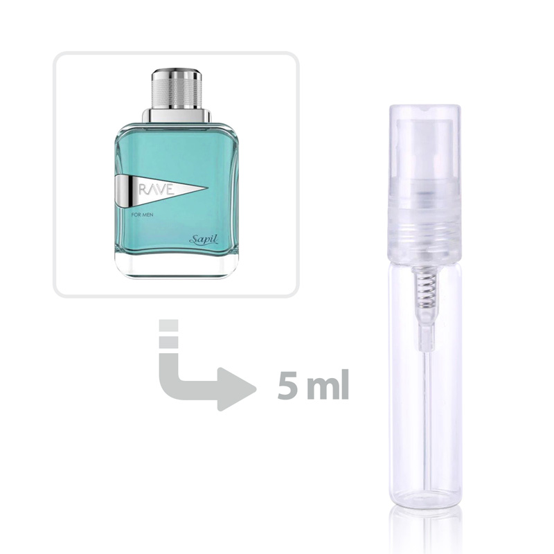 Rave Eau de Toilette for Men Sapil perfume fragrance Riah