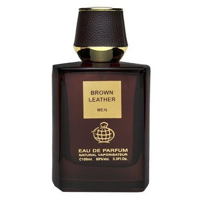 Brown Leather Eau de Parfum For Men Fragrance World