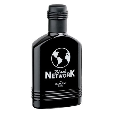 Black Network Eau de Toilette for Men Lomani