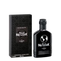 Black Network Eau de Toilette for Men Lomani
