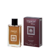 Imperial Silver Brown Eau de Toilette for Men Dina Cosmetics