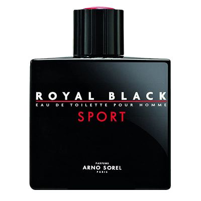 Royal Black Sport Eau de Toilette for Men Arno Sorel