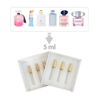 Exquisite cool perfumes decant giftset for Women 6 pcs Riah