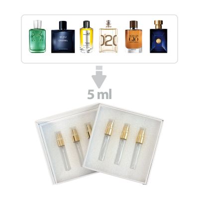 Exquisite Mild perfumes decant giftset for Men 6 pcs Riah