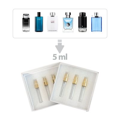 Economic Mild perfumes decant giftset for Men 6 pcs Riah