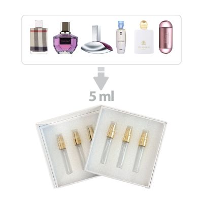 Economic Mild perfumes decant giftset for Women 6 pcs Riah