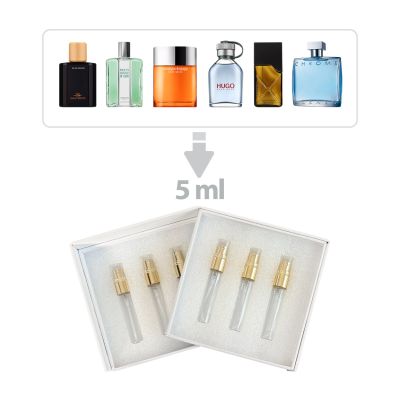 Nostalgia perfumes decant giftset for men 6 pcs Riah