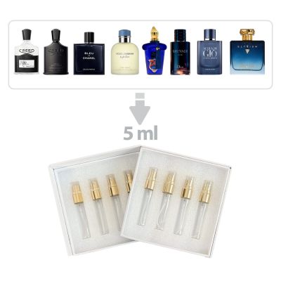 Luxury cool perfumes decant giftset for men 8 pcs Riah