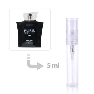P U R E Silver Eau de Toilette for Men Giorgio Valenti