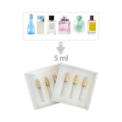 Decant giftset anti allergy for women 6 pcs Riah