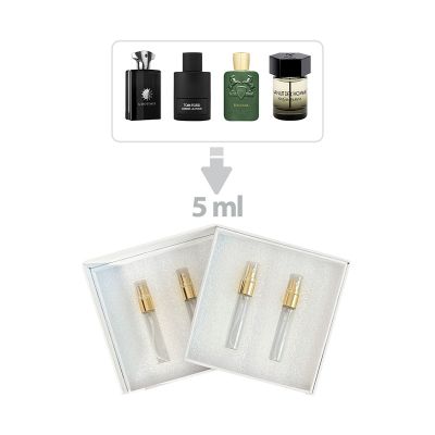 Decant giftset bitter perfums for Men 4 pcs Riah