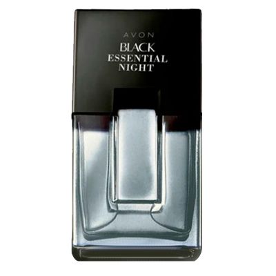 Black Essential Night Eau de Toilette Men Avon