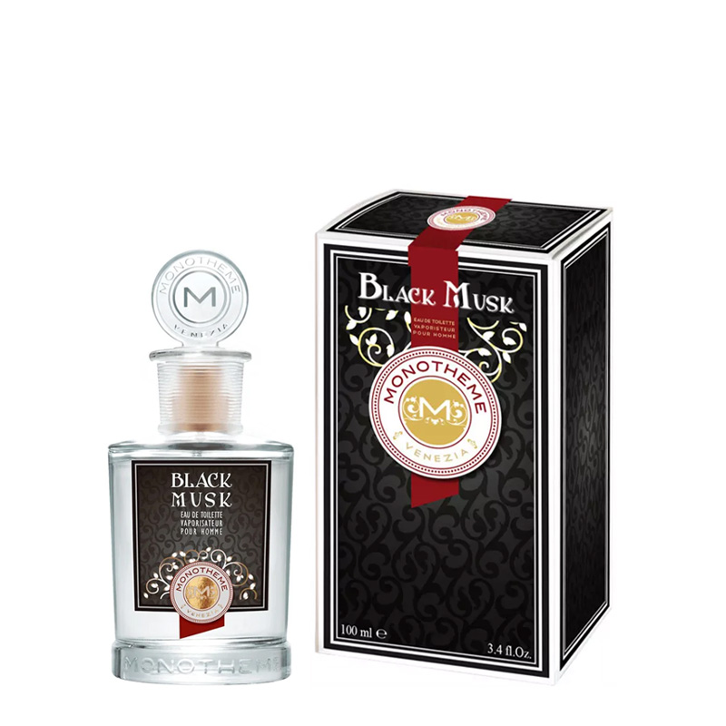 Black Musk Eau de Toilette Men Monotheme Venezia perfume fragrance Riah