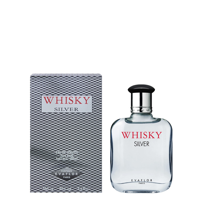 Whisky Silver Eau de Toilette for Men Evaflor