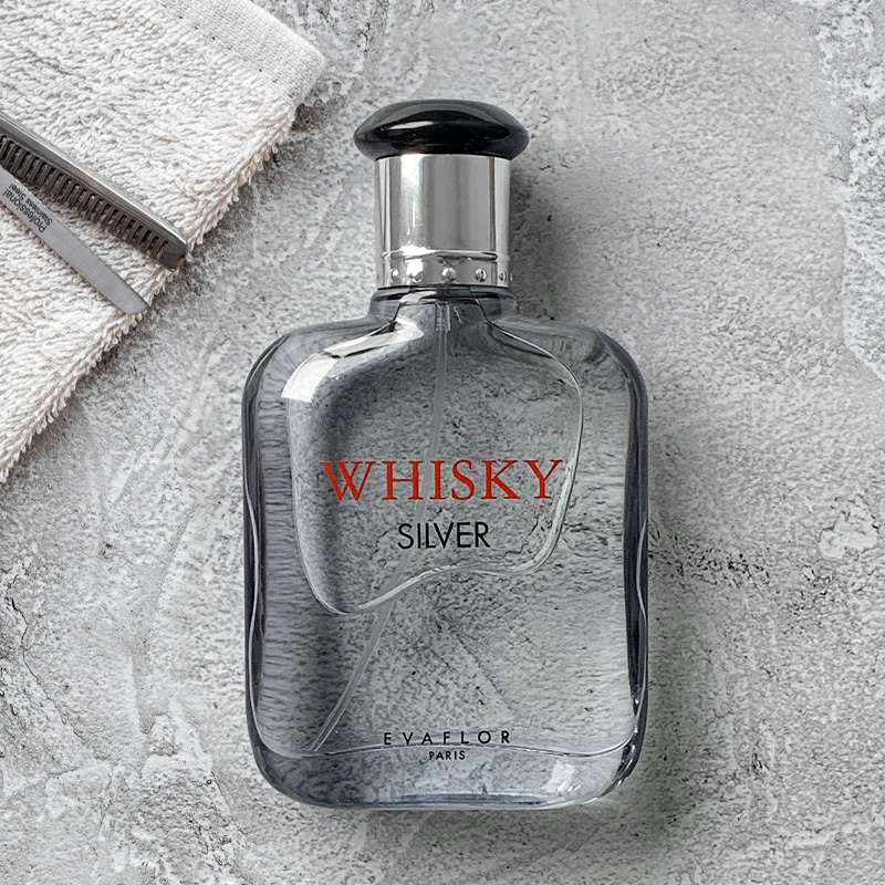 Whisky Silver Eau de Toilette for Men Evaflor