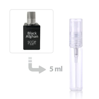 Black Afghan Eau de Parfum for Men Scoop