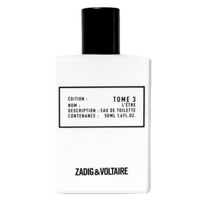 Tome 3 LEtre Eau de Toilette for Women and Men Zadig Voltaire