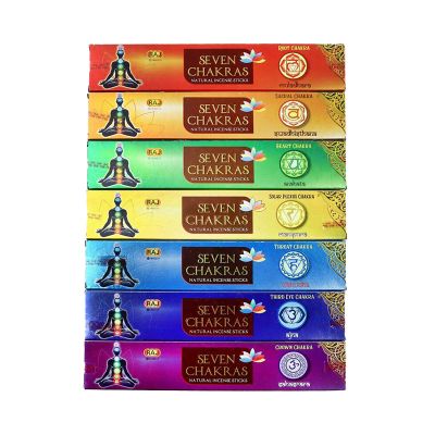 giftset seven chakras 7 pcs RAJ