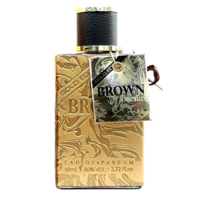 Brown Orchid Gold Edition Eau de Parfum for Men Fragrance World