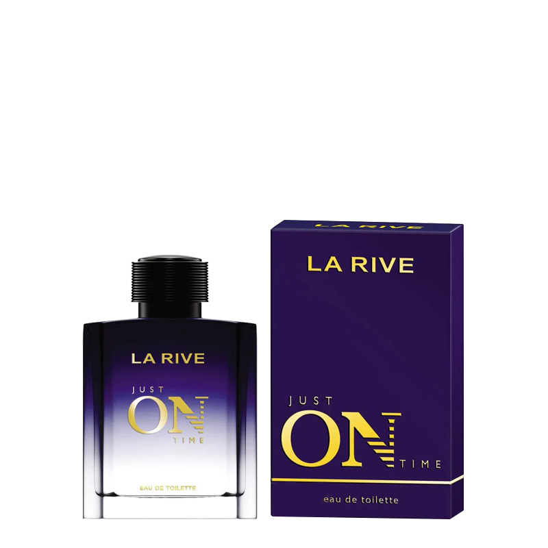Just On Time Eau de Toilette Men La Rive perfume fragrance Riah