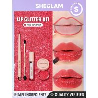 giftset lip dazzler glitter red carpet Women 4 pcs Sheglam