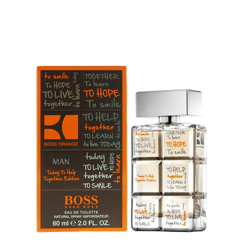 Boss Orange Man Charity Edition Eau de Toilette Men Hugo Boss perfume fragrance Riah