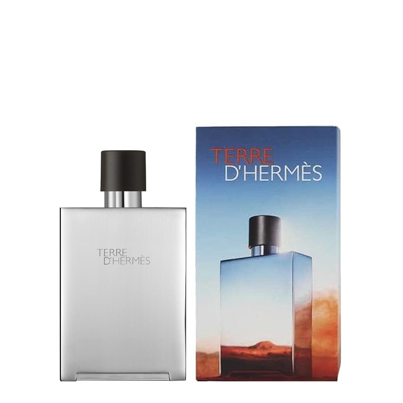 Terre d Hermes Metal Flacon Eau de Toilette for Men Hermes perfume
