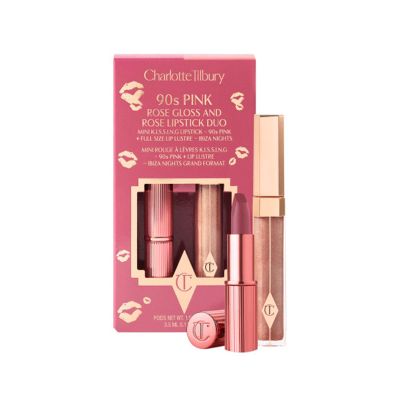 giftset rose gloss and rose lipstick duo Women 2 pcs Charlotte Tilbury