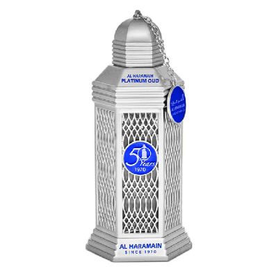 50 Years Platinum Oud Eau de Parfum Women and Men Al Haramain Perfumes