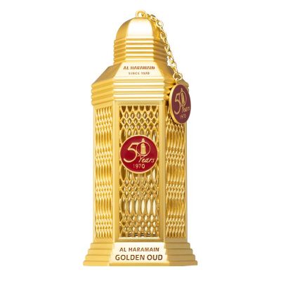 50 Years Golden Oudh Eau de Parfum Women and Men Al Haramain Perfumes