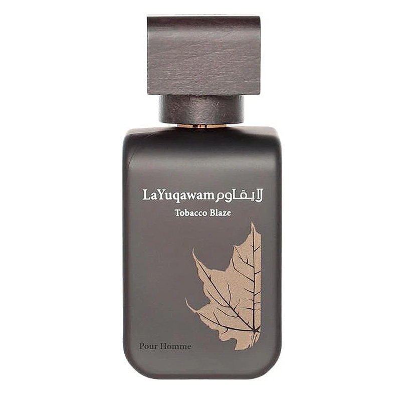 rasasi tobacco blaze La Yuqawam 2.53 oz EDP for men  LaBellePerfumes featuring intoxicating white floral notes of lily of the valley and neroli Tobacco Blaze is not wornit