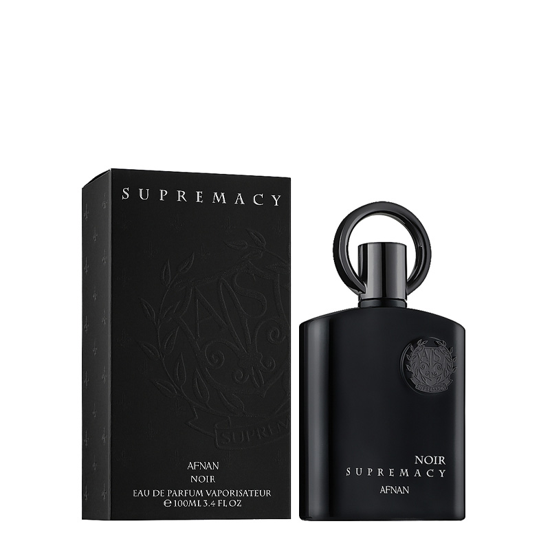 SALE♡AFNAN Supremacy Noir100mlアラビア香水UAE製 Supremacy Noir Eau de Parfum Women and Men Afnan perfume