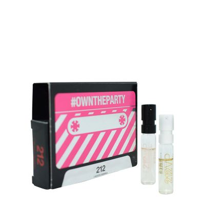 sample giftset 212VIP for Women 2pcs Carolina Herrera