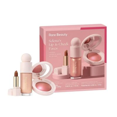 giftset selena`s lip& cheek faves Women 3 pcs Rare Beauty by Selena Gomez